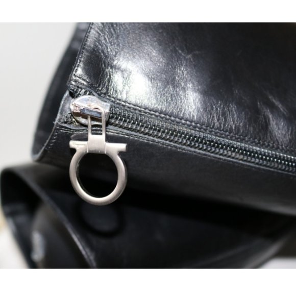 //Host Pick// Salvatore Ferragamo Gancini Knee-High Boots - Picture 7 of 9